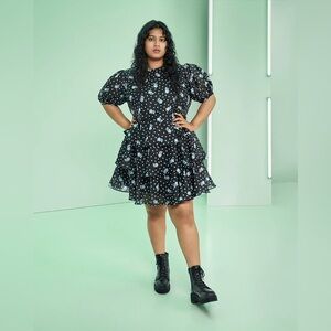 Sandy Liang x Target Floral Tiered Mini Dress